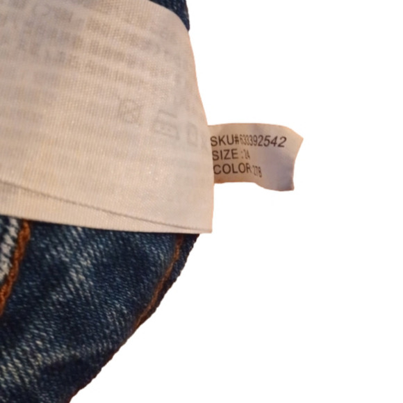 Abercrombie & Fitch jeans.  High-rise slim, light wash.Back to school !! - Picture 8 of 10